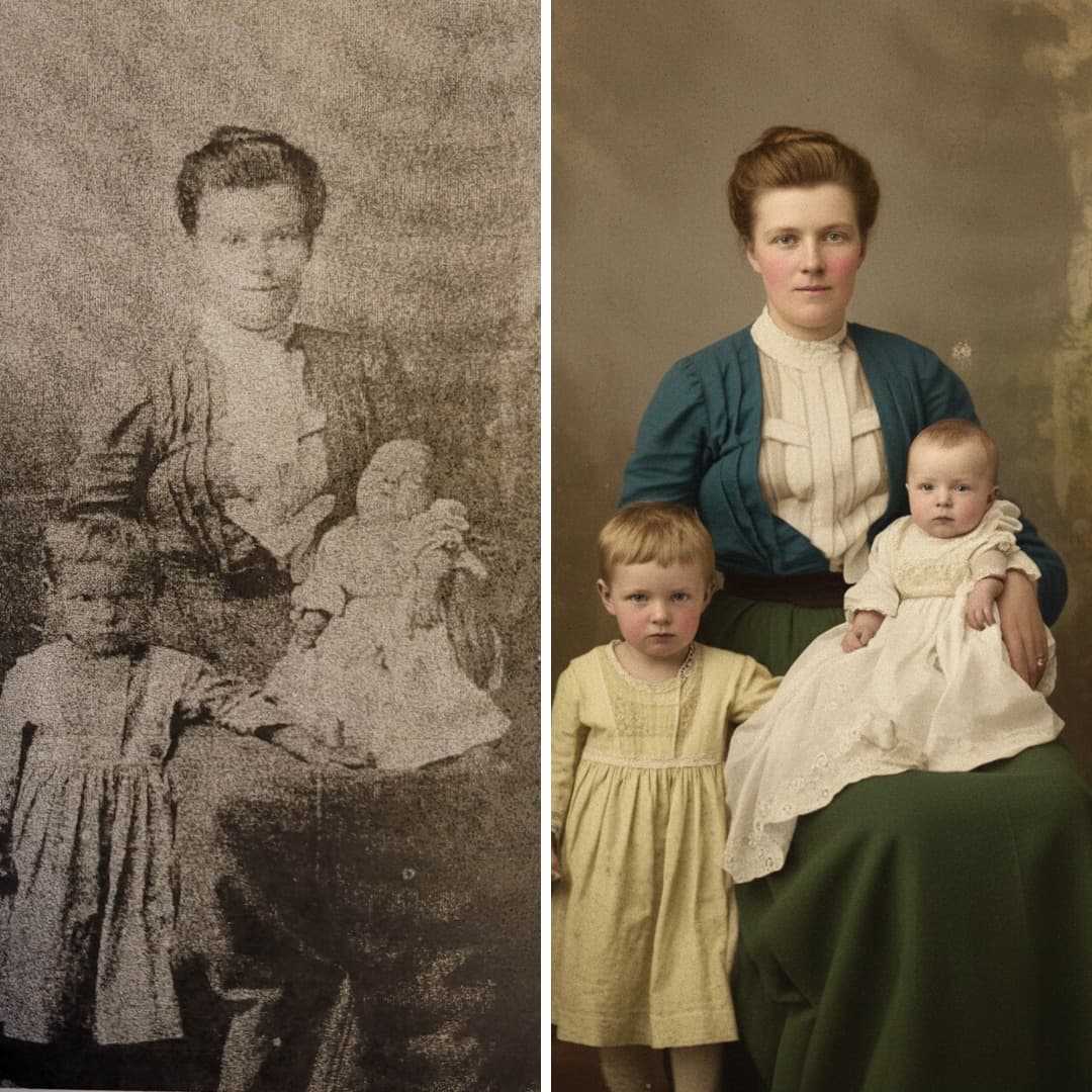 Add Color to Old Photos showcase